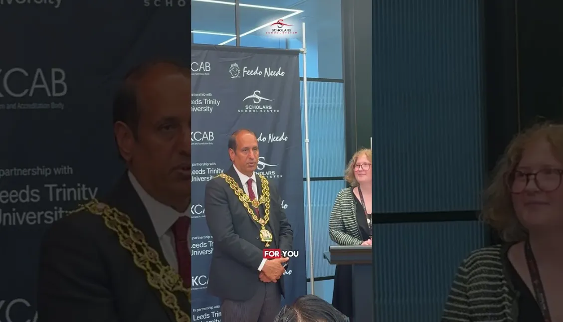 Lord Mayor of Birmingham Councillor Zafar Iqbal at Student Recognition Event | Scholars School System | June 2025