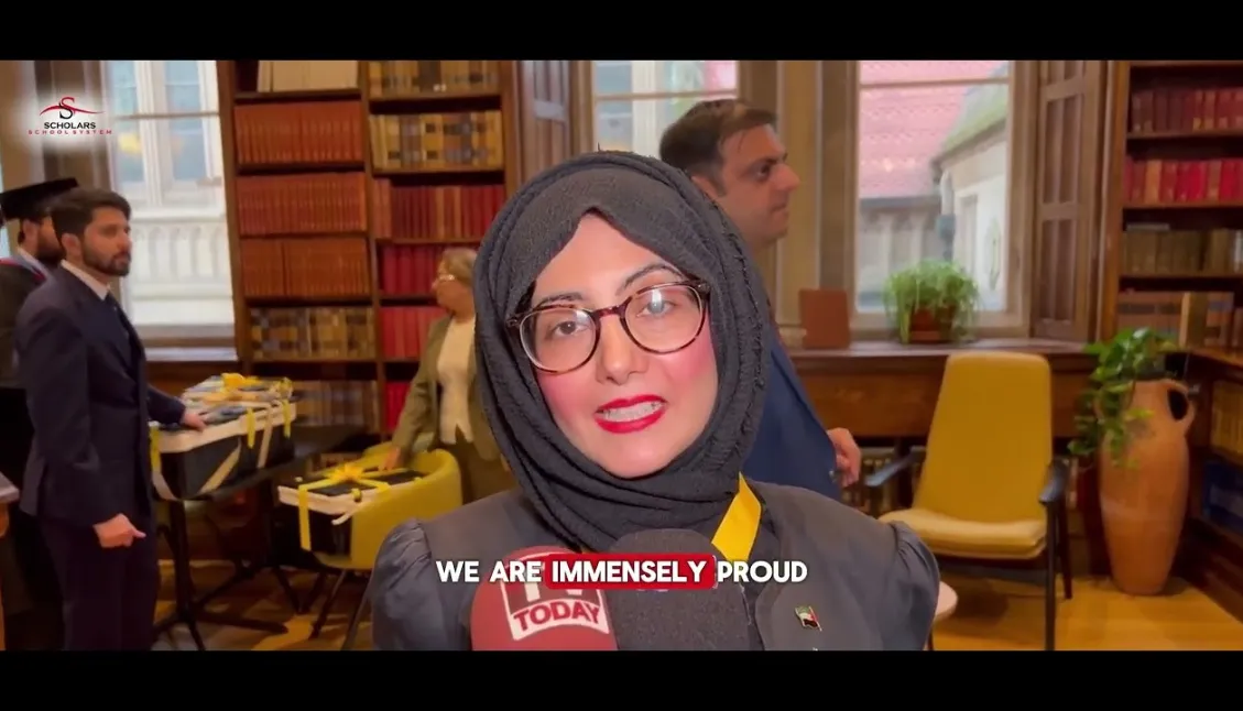 Councillor Tafheen Sharif | Scholars School System | Congratulatory Message | Graduation 2025